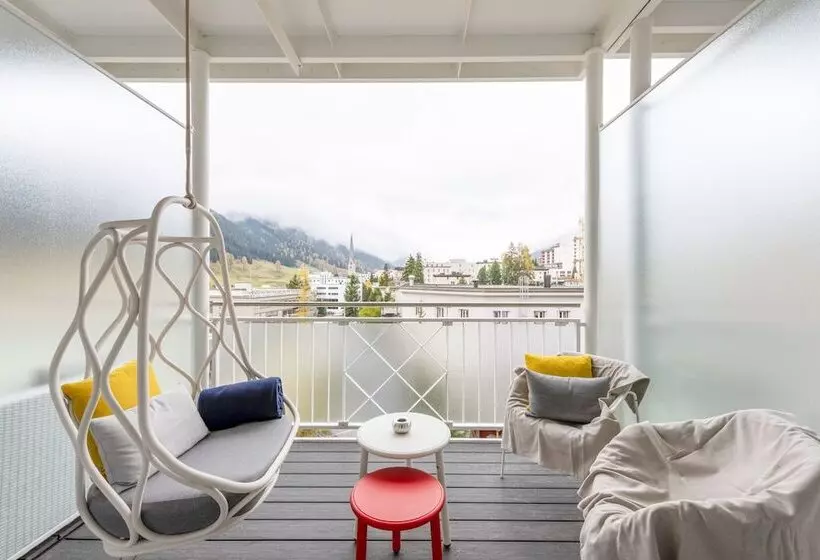 キングサイズベッドのデラックスルーム, Hard Rock Hotel Davos