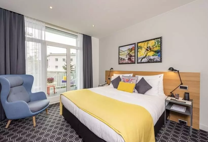 キングサイズベッドのデラックスルーム, Hard Rock Hotel Davos