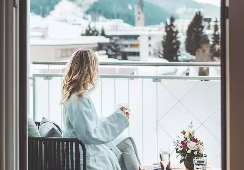 キングサイドベッドのスタンダードワンルーム, Hard Rock Hotel Davos