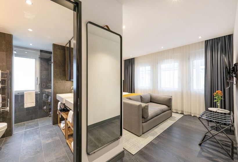 استودیو استاندارد با تخت کینگ, Hard Rock Hotel Davos