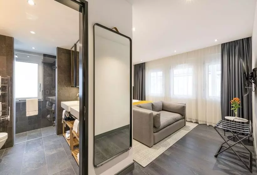 キングサイドベッドのスタンダードワンルーム, Hard Rock Hotel Davos