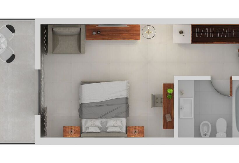 חדר סטנדרט צדדי נוף לים, Pomegranate Wellness Spa