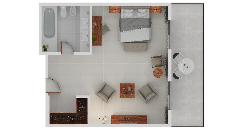 סוויטת ג'וניור, Pomegranate Wellness Spa