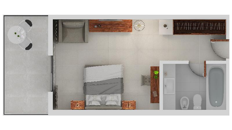 חדר סטנדרט נוף לגינה, Pomegranate Wellness Spa