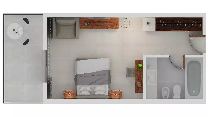 اتاق استاندارد با چشم‌انداز باغ, Pomegranate Wellness Spa