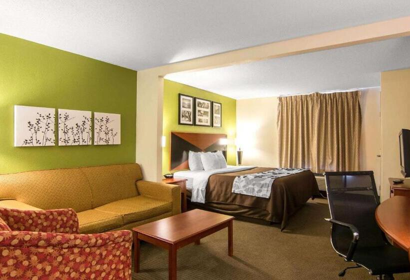 Люкс Кровать Кинг, Sleep Inn & Suites Near Fort Greggadams
