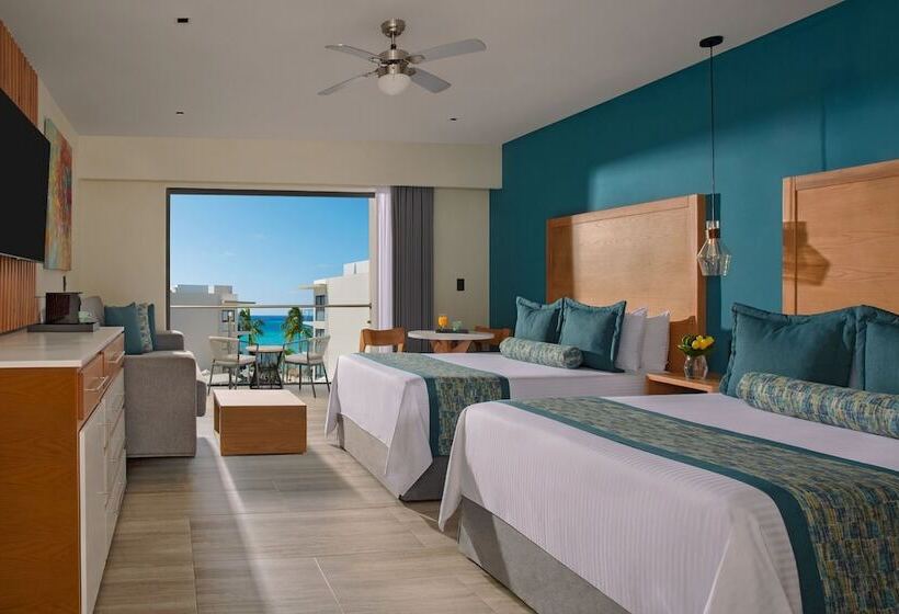 小型套房俱乐部海洋风景, Dreams Cozumel Cape Resort & Spa