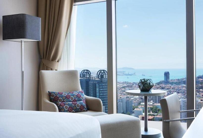 海の見えるエクゼクティブルーム, Istanbul Marriott Hotel Sisli
