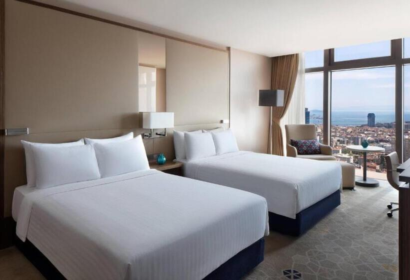 オーシャンビューデラックスルーム, Istanbul Marriott Hotel Sisli