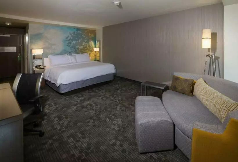 キングサイズベッドのスタンダードルーム, Courtyard By Marriott Battle Creek