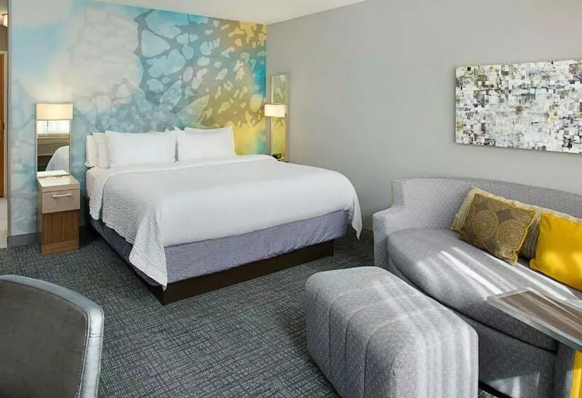 キングサイズベッドのスタンダードルーム, Courtyard By Marriott Battle Creek