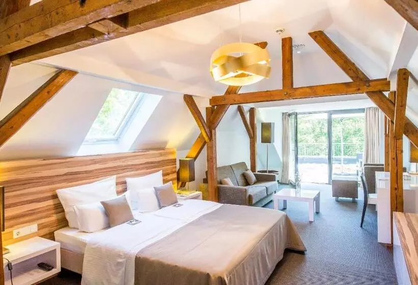 Suite with Terrace, Im Schulhaus