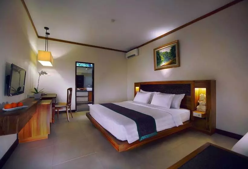 ガーデンビューデラックスルーム, Aston Sunset Beach Resort  Gili Trawangan