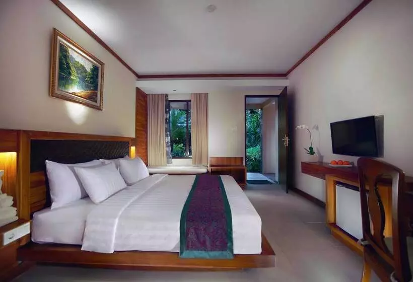 ガーデンビューデラックスルーム, Aston Sunset Beach Resort  Gili Trawangan