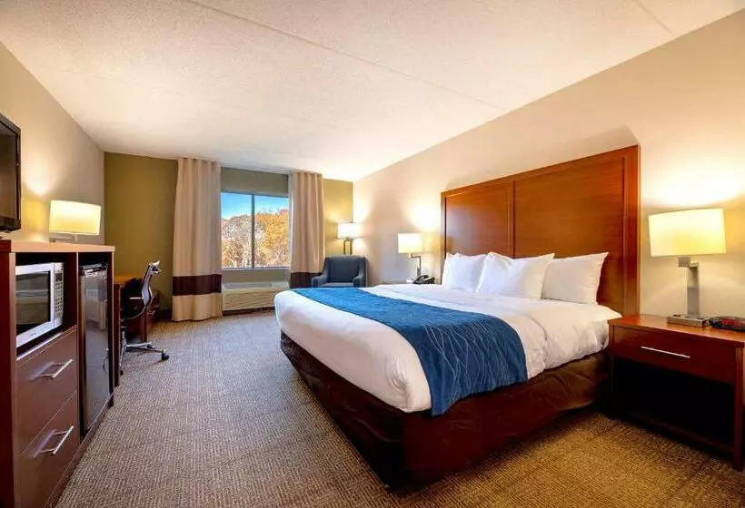 キングサイズベッドのスタンダードルーム, Comfort Inn Near Quantico Main Gate North