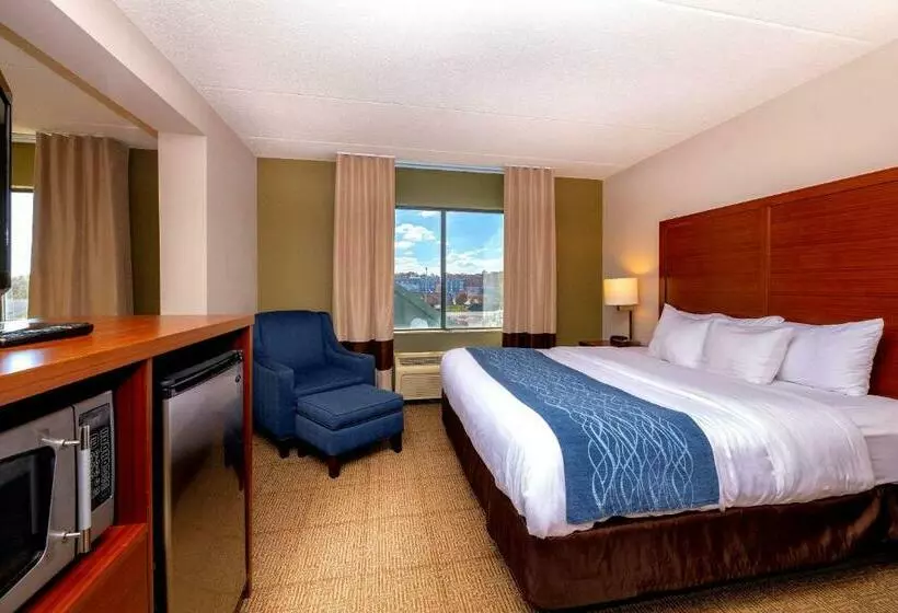キングサイズベッドのスタンダードルーム, Comfort Inn Near Quantico Main Gate North