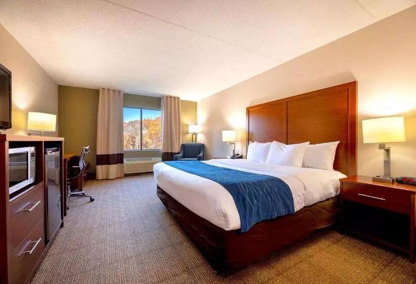 キングサイズベッドのスイートルーム, Comfort Inn Near Quantico Main Gate North