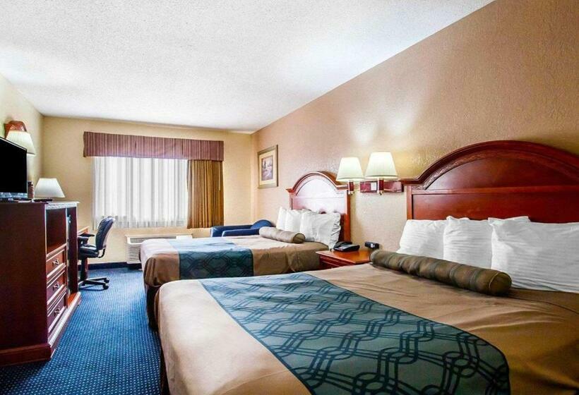 חדר סטנדרט שתי מיטות זוגיות, Motel 6 Prattville, Al