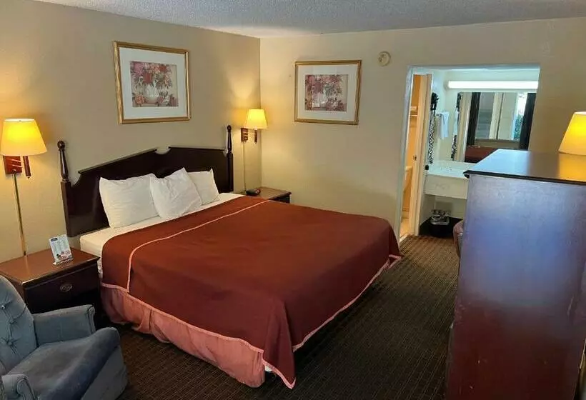 キングサイズベッドのスタンダードルーム, Rodeway Inn