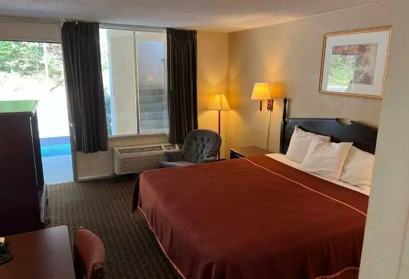 キングサイズベッドのスタンダードルーム, Rodeway Inn