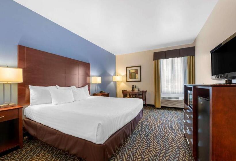 适合残疾人士使用的带超级大床的标准间, Best Western Plus Covered Bridge Inn