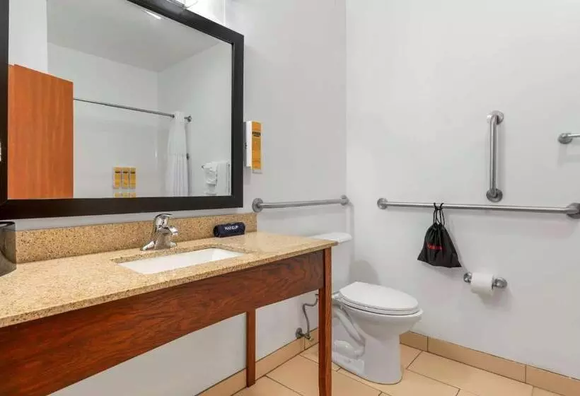身障者適用キングサイズベッドルーム, Best Western Plus Covered Bridge Inn