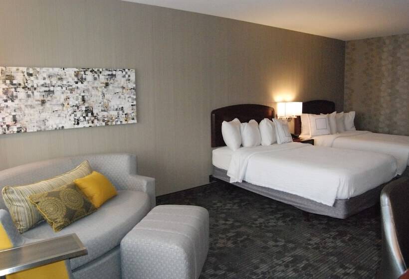 غرفه قياسيه سريرين مزدوجين, Courtyard By Marriot Cranbury South Brunswick