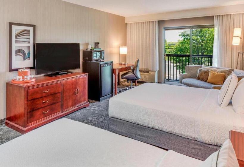 غرفه قياسيه سريرين مزدوجين, Courtyard By Marriot Cranbury South Brunswick