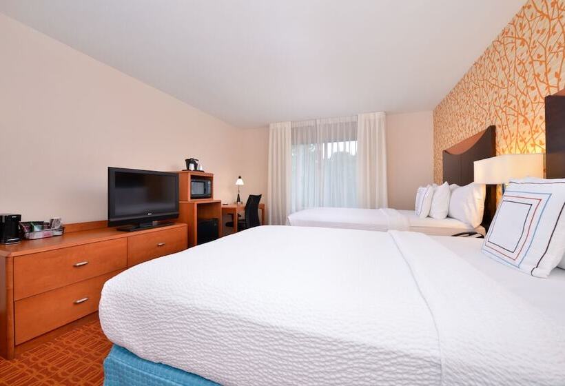 Номер Стандарт 2 Двуспальные Кровати, Fairfield Inn And Suites By Marriott Asheboro