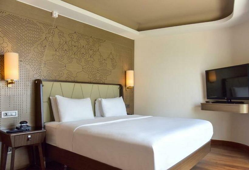 适合残疾人士使用的带超级大床的标准间, Hilton Istanbul Kozyatagi