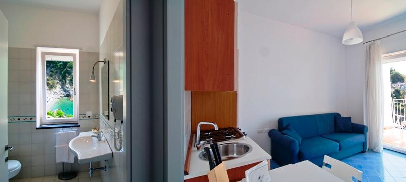 إستوديو قياسى مطل على البحر, Residence Due Torri