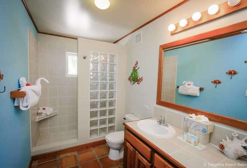 דירת פנטהאוז 1 חדרי שינה, Sapphire Beach Resort