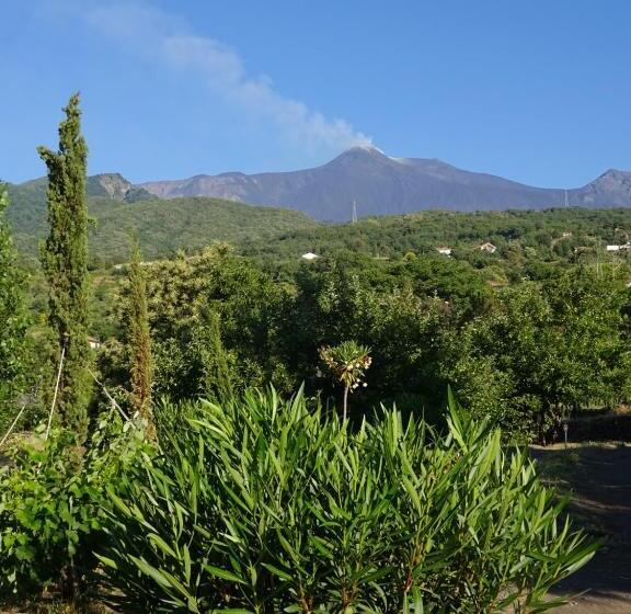 オーシャンビュースタンダードルームバルコニー付き, Alberto S Mt.etna B&b