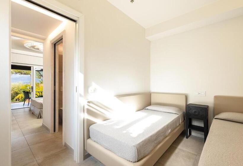 غرفة عائلية مطلّة علي الحديقة, Club Saraceno   Bovis Hotels