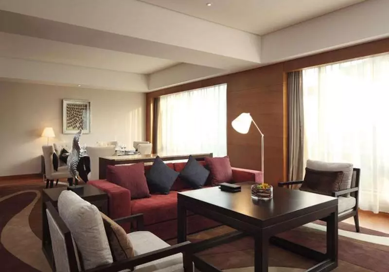 キングサイズベッドのデラックススイート, Doubletree By Hilton Hotel Jiaxing