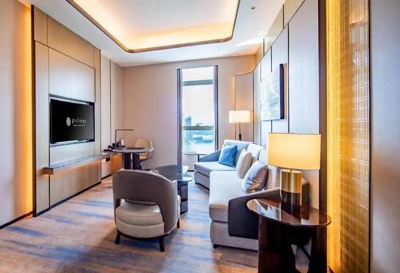 キングサイズベッドのデラックススイート, Pullman Suzhou Taicang
