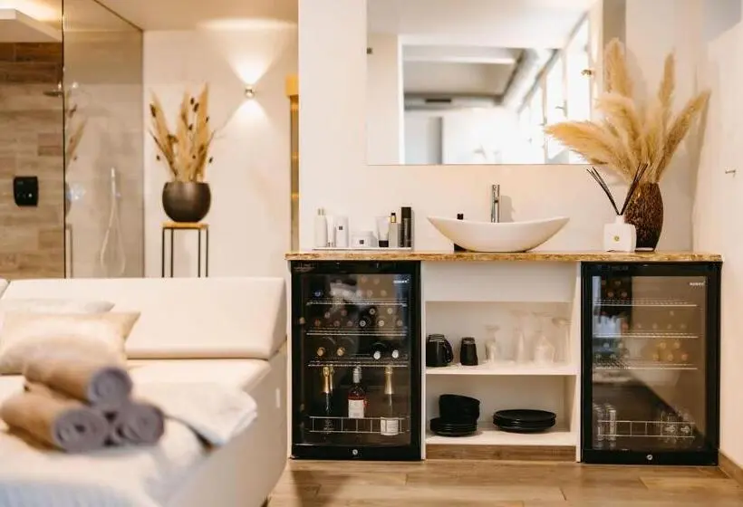 デラックスビラの１ベッドルーム, Maas En Waal Wellness & Suites