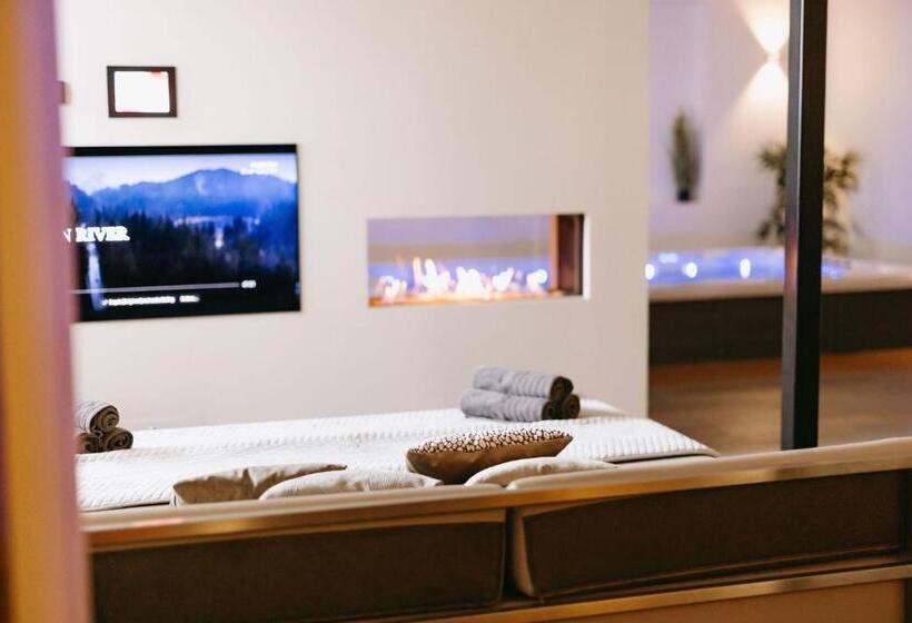 וילה דלוקס חדר שינה 1, Maas En Waal Wellness & Suites