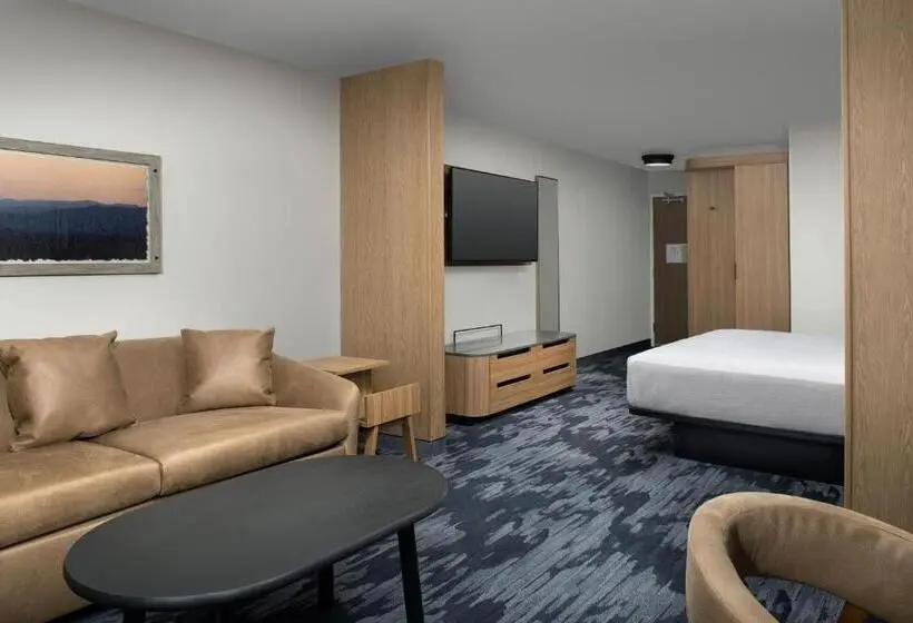 キングサイズベッドのスイートルーム, Fairfield Inn & Suites By Marriott Boise West
