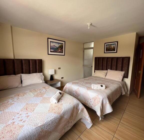 اتاق استاندارد با 2 تخت دوبل, Antara Hostal