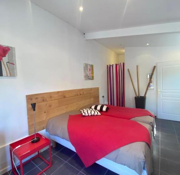 غرفة قياسية مزوَّدة بتراس, Le Mas De L Orangerie 3 Etoiles