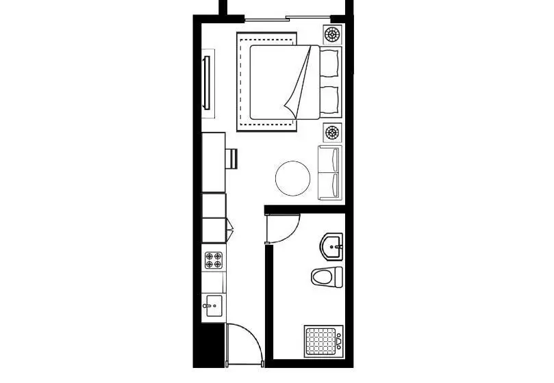 エクゼクティブワンルーム, Citadines Sudirman Jakarta