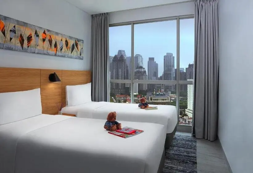 ２ベッドルームデラックスアパートメント, Citadines Sudirman Jakarta