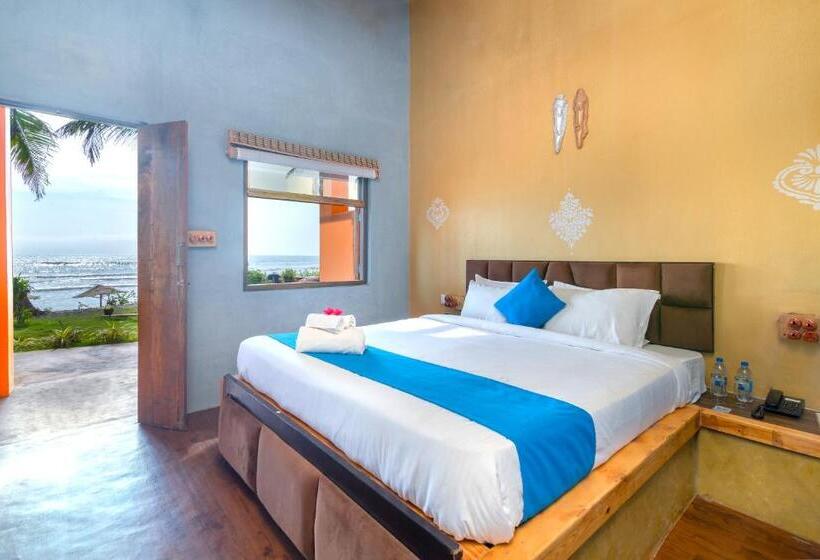 חדר דלוקס נוף לים, Amadi Beach Front Resort