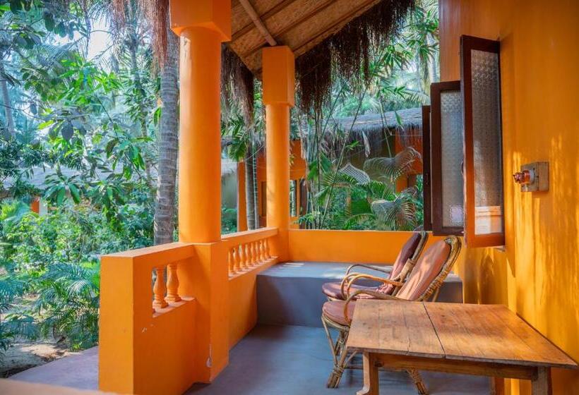 חדר דלוקס עם מרפסת, Amadi Beach Front Resort