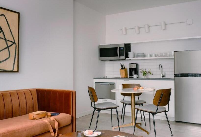 Apartamento 1 Dormitório, Sonder Court Square
