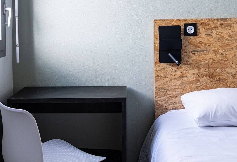스탠다드 싱글 룸, Auberge De Jeunesse Hi Clermont Ferrand