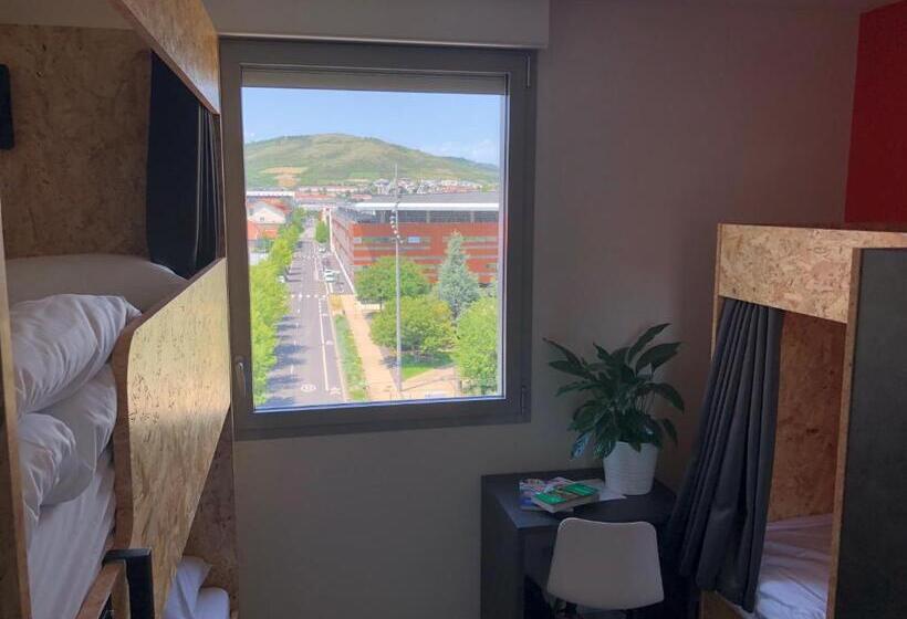 スタンダードトリプルルーム, Auberge De Jeunesse Hi Clermont Ferrand