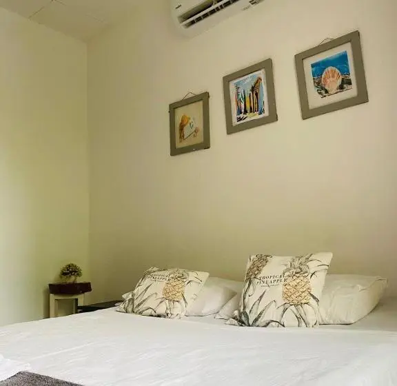 バルコニー付きデラックスルーム, Casita De Playa Bomalu