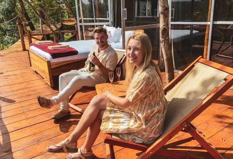 キングサイズベッドのスーペリアルーム, Foresight Eco Lodge & Safari